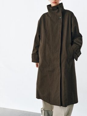Brand New With Tags Zara ZW Plaid Oversized Trench Coat